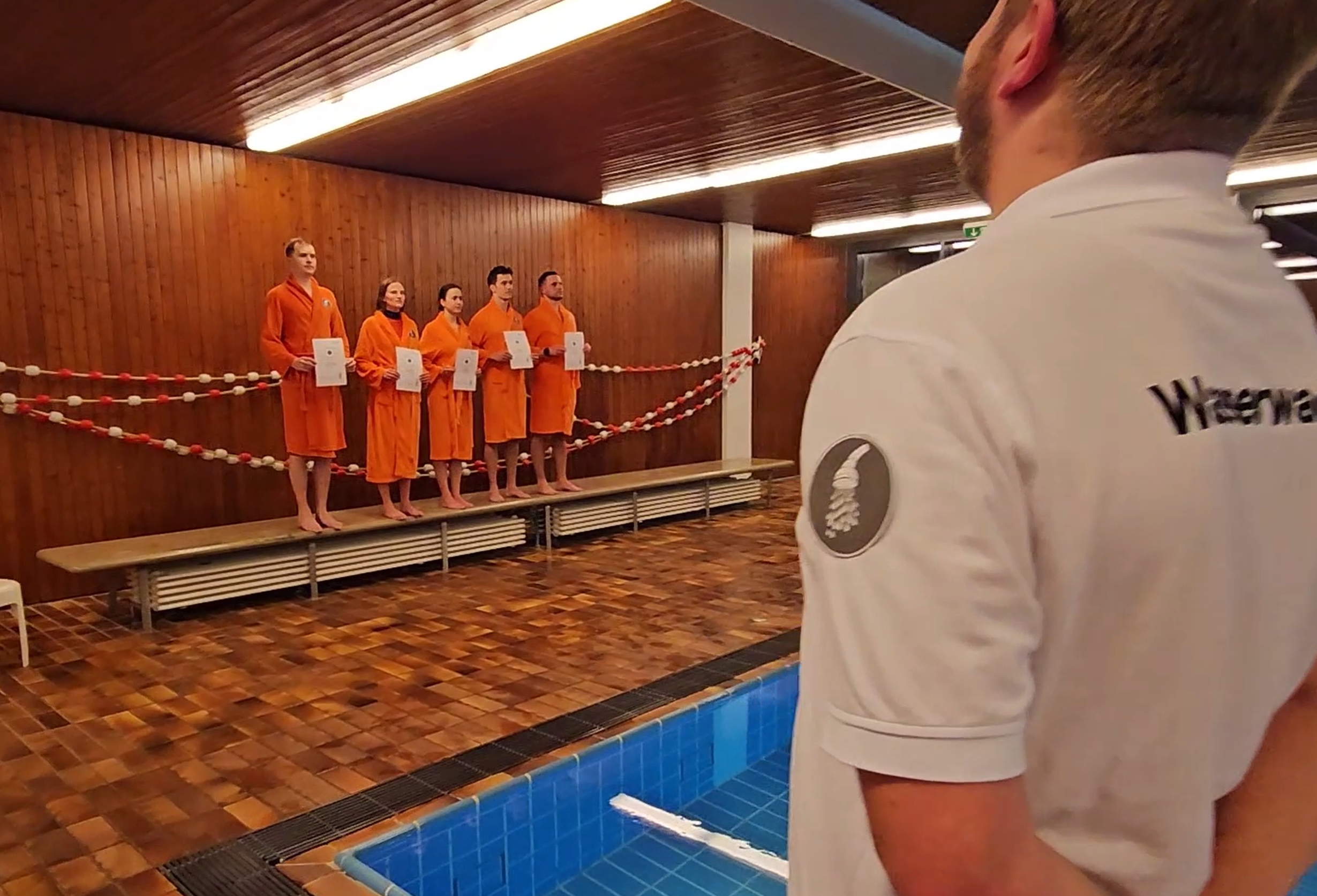 Duschretter im Einsatz – Wasserwacht erweitert Ausbildungsangebot